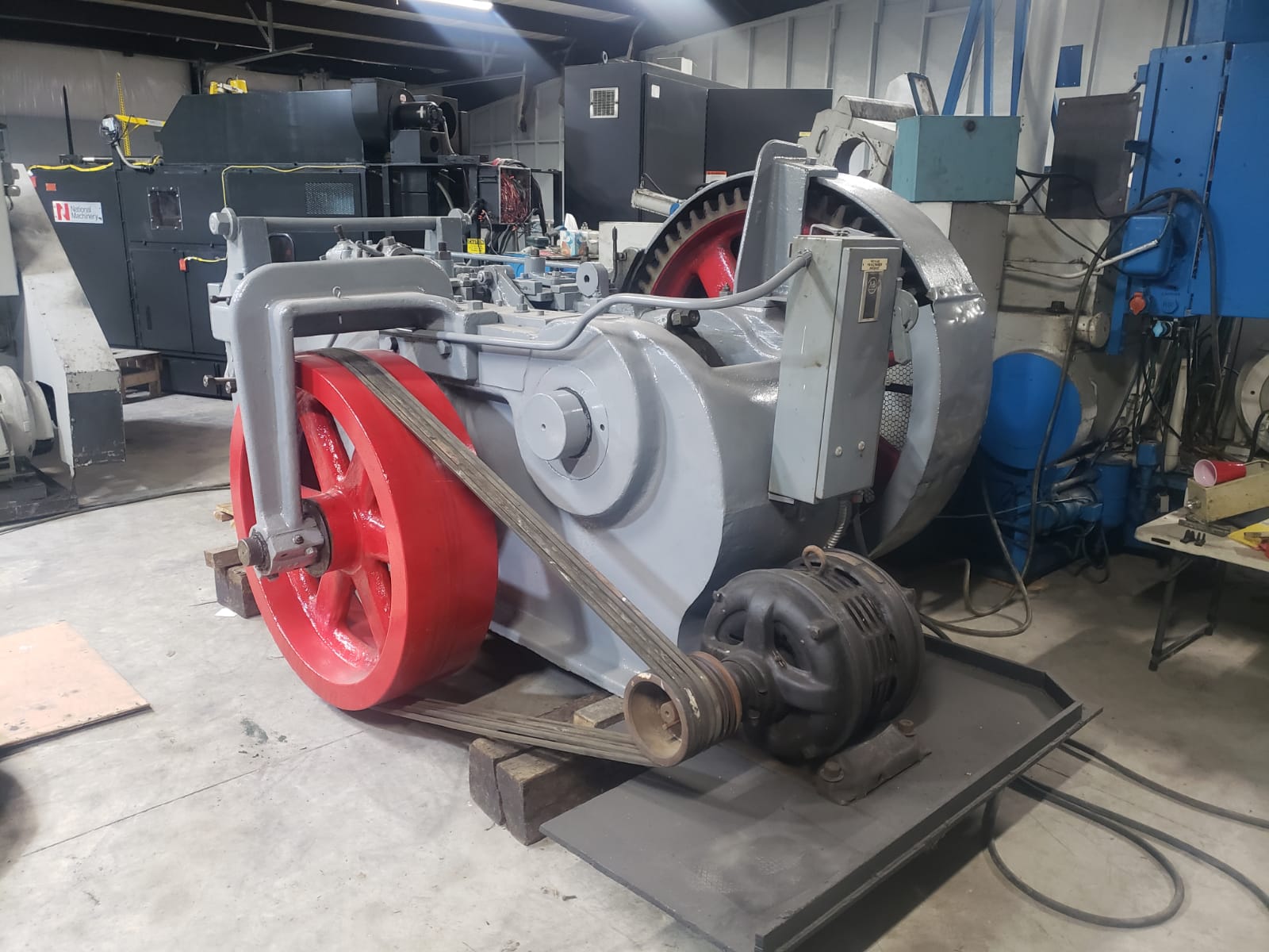Example a client’s forging machine from Ajax still in use