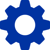 Icon image of a gear