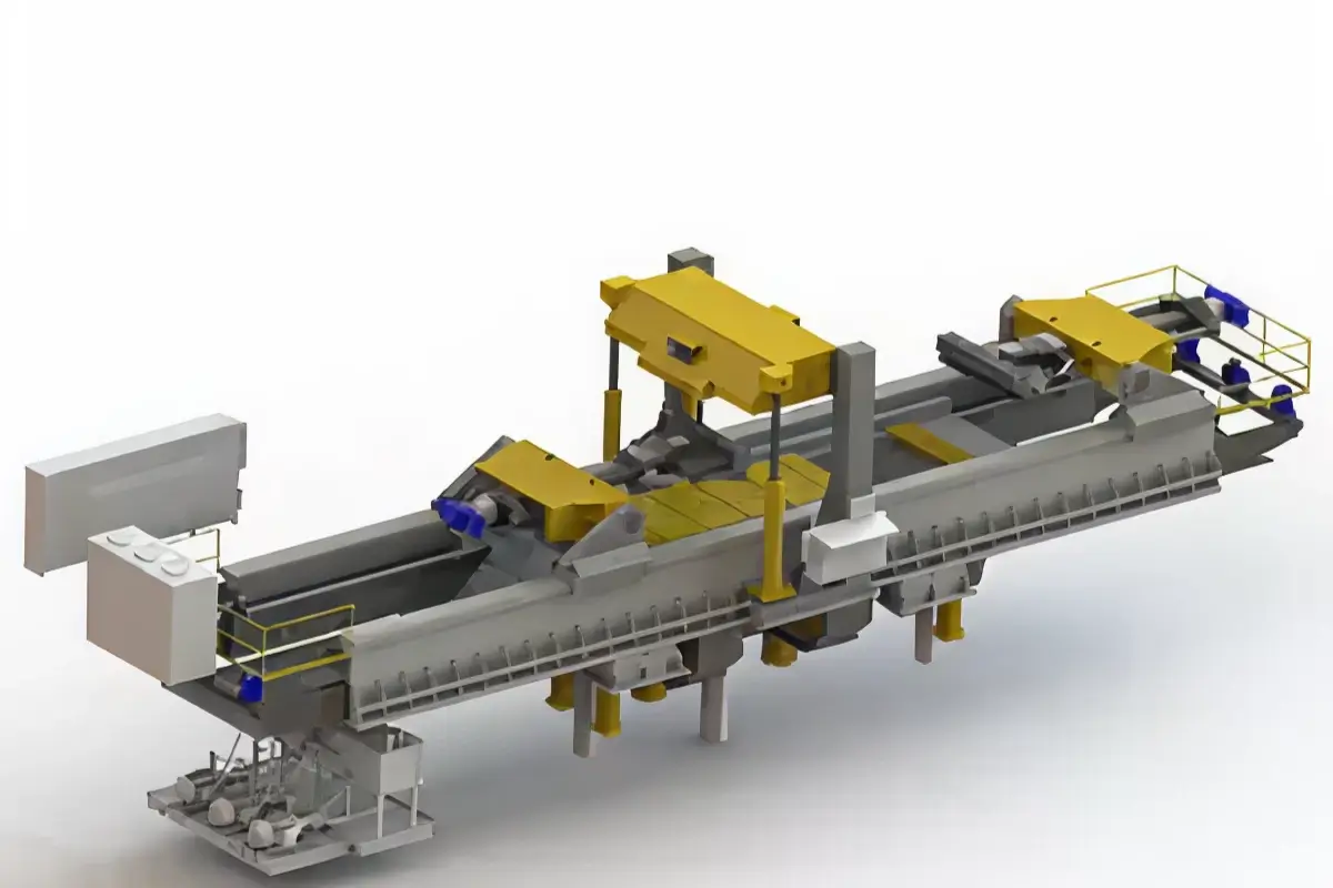 Stretch forming machines